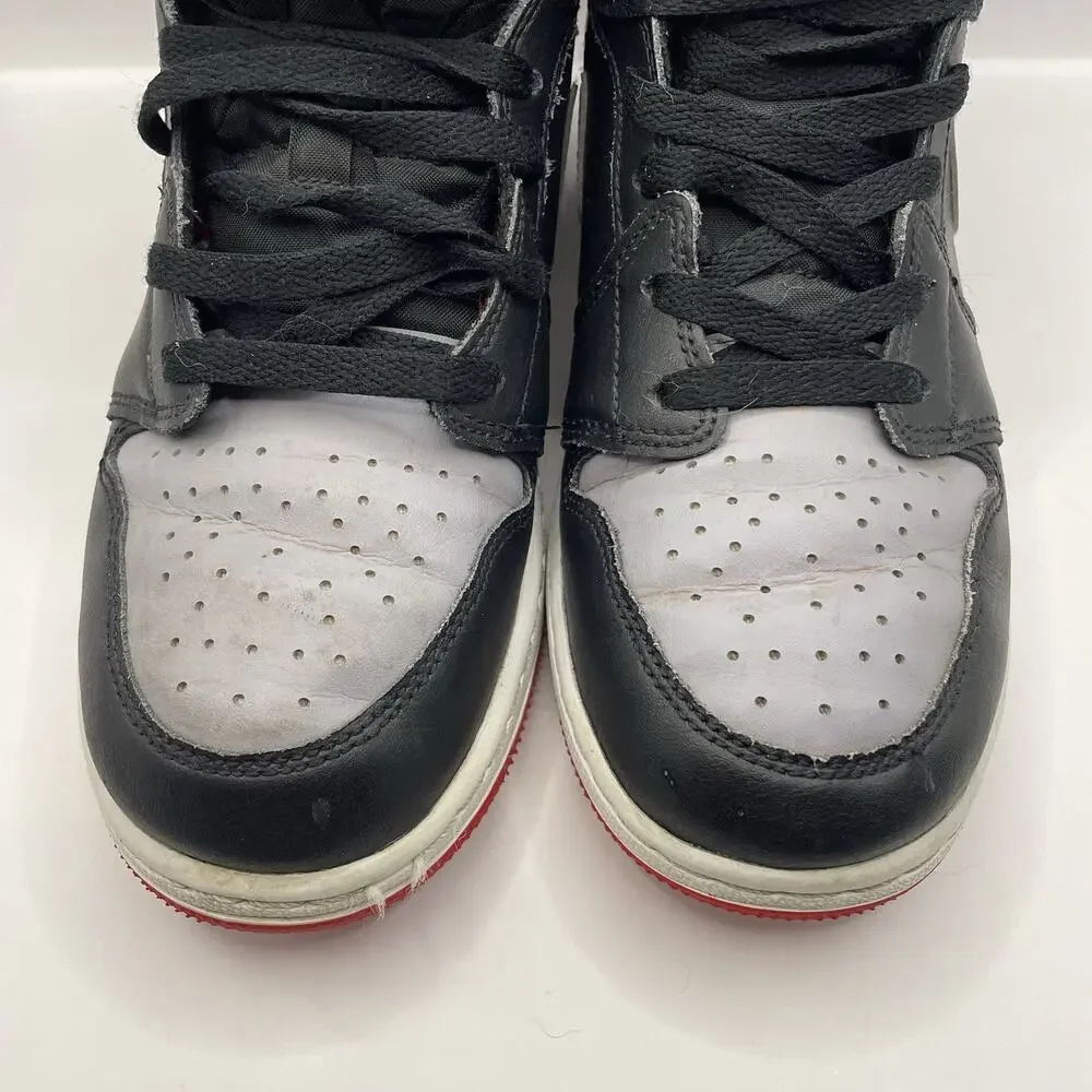 Nike Air Jordan 1 Mid Bred Shadow GS 6.5Y Basketball Shoes DQ8423-006 Multicolor
